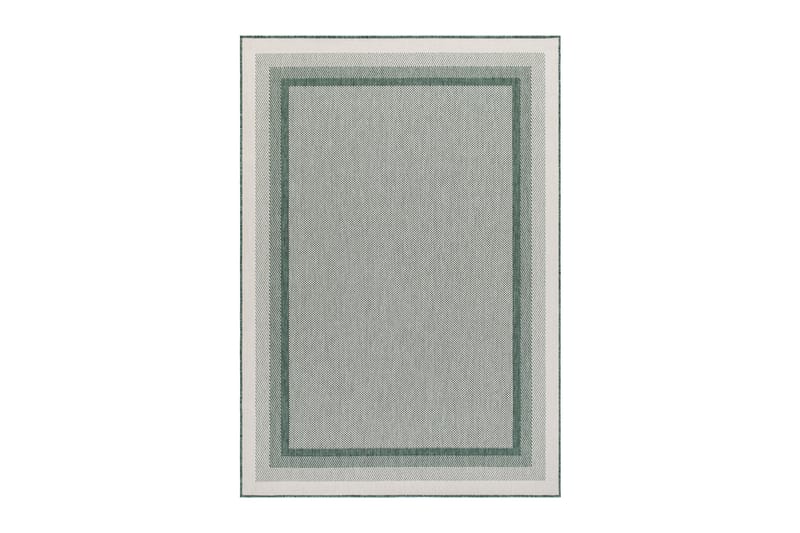 Havanna Frame Utendørsmatte 160x230 cm - Grønn - Tekstiler - Tepper & Matter - Utendørstepper