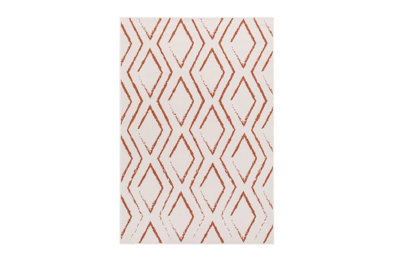 Havanna Romb Utendørsmatte 160x230 cm - Cayenne - Tekstiler - Tepper & Matter - Utendørstepper