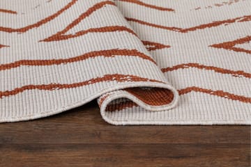 Havanna Romb Utendørsmatte 160x230 cm - Cayenne - Tekstiler - Tepper & Matter - Utendørstepper