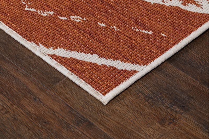 Havanna Romb Utendørsmatte 160x230 cm - Cayenne - Tekstiler - Tepper & Matter - Utendørstepper