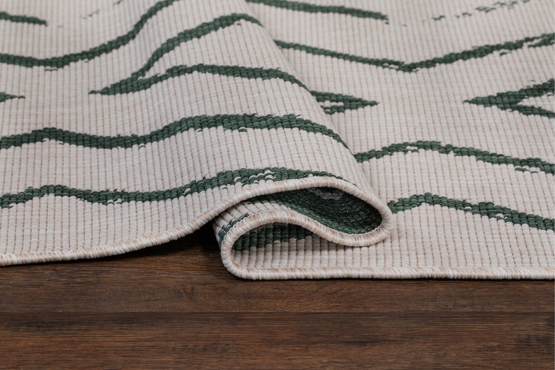 Havanna Romb Utendørsmatte 160x230 cm - Grønn - Tekstiler - Tepper & Matter - Utendørstepper