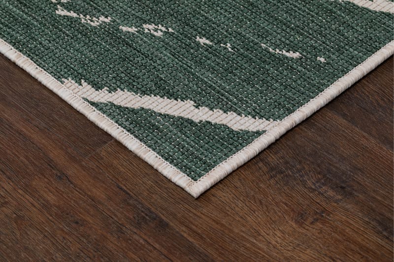 Havanna Romb Utendørsmatte 200x290 cm - Grønn - Tekstiler - Tepper & Matter - Utendørstepper