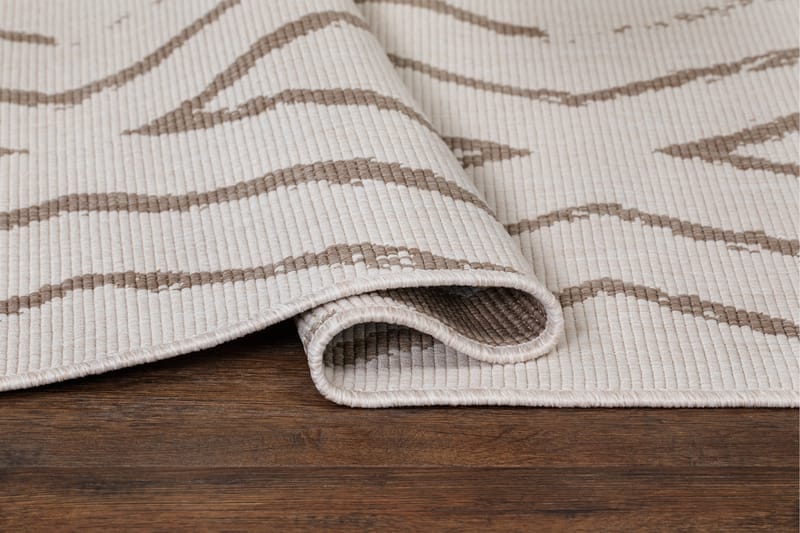 Havanna Romb Utendørsmatte 200x290 cm - Linbeige - Tekstiler - Tepper & Matter - Utendørstepper
