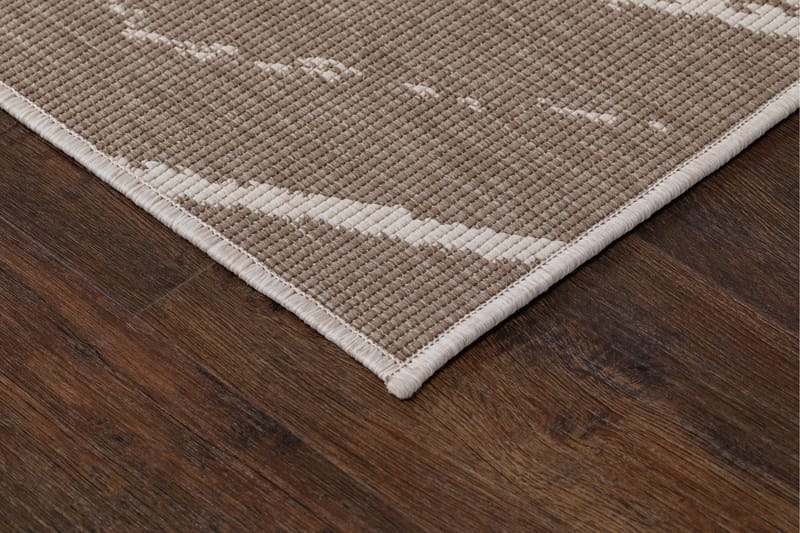 Havanna Romb Utendørsmatte 200x290 cm - Linbeige - Tekstiler - Tepper & Matter - Utendørstepper