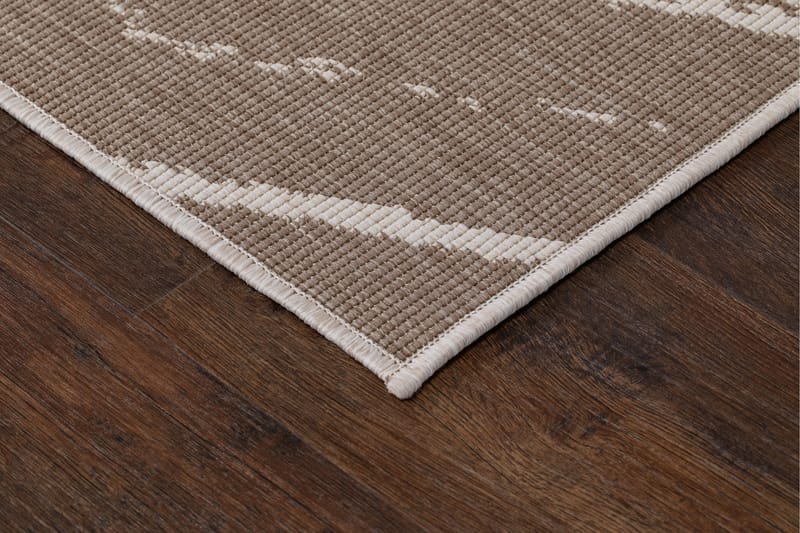 Havanna Romb Utendørsmatte 200x290 cm - Linbeige - Utendørstepper