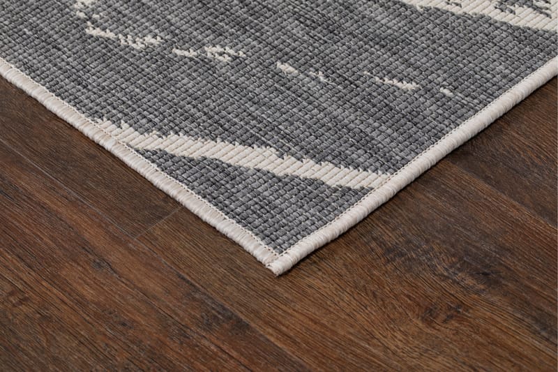Havanna Romb Utendørsmatte 200x290 cm - Sølv - Tekstiler - Tepper & Matter - Utendørstepper