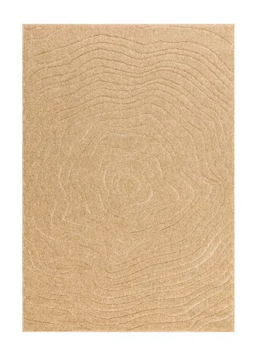 Maskinvevd teppe KM Home Capri Modern 160x230 cm Jute - Jute - Tekstiler - Tepper & Matter - Store tepper