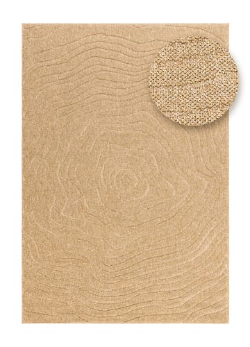 Maskinvevd teppe KM Home Capri Modern 160x230 cm Jute - Jute - Tekstiler - Tepper & Matter - Store tepper
