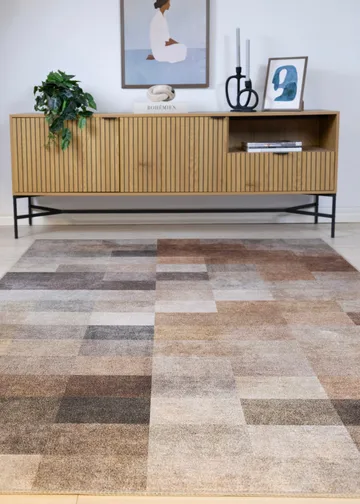 Maskinvevd teppe KM Home Nevada Art 160x230 cm Multi - multi - Tekstiler - Tepper & Matter - Utendørstepper - Plasttepper