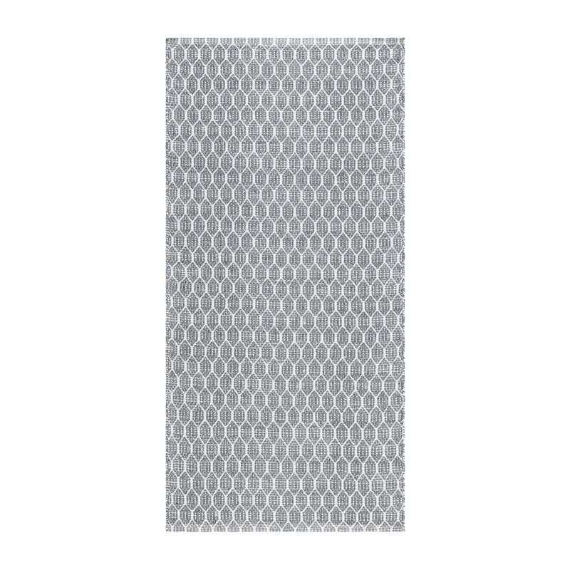 Plastteppe Hilma Link - 70x200 cm, Grå - Tekstiler - Tepper & Matter - Utendørstepper - Plasttepper