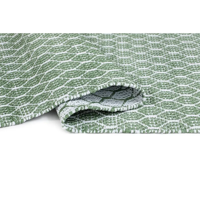 Plastteppe Hilma Link - 70x250 cm, Grønn - Tekstiler - Tepper & Matter - Utendørstepper - Plasttepper