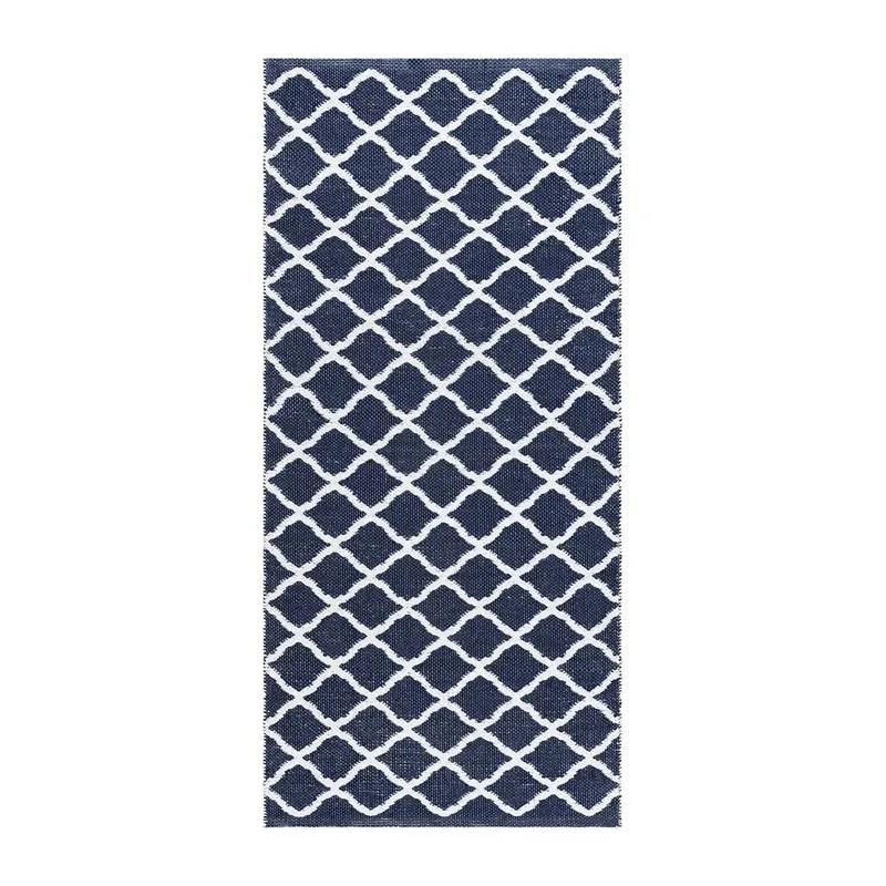 Plastteppe Hilma Wave, 70x200 cm, Blå