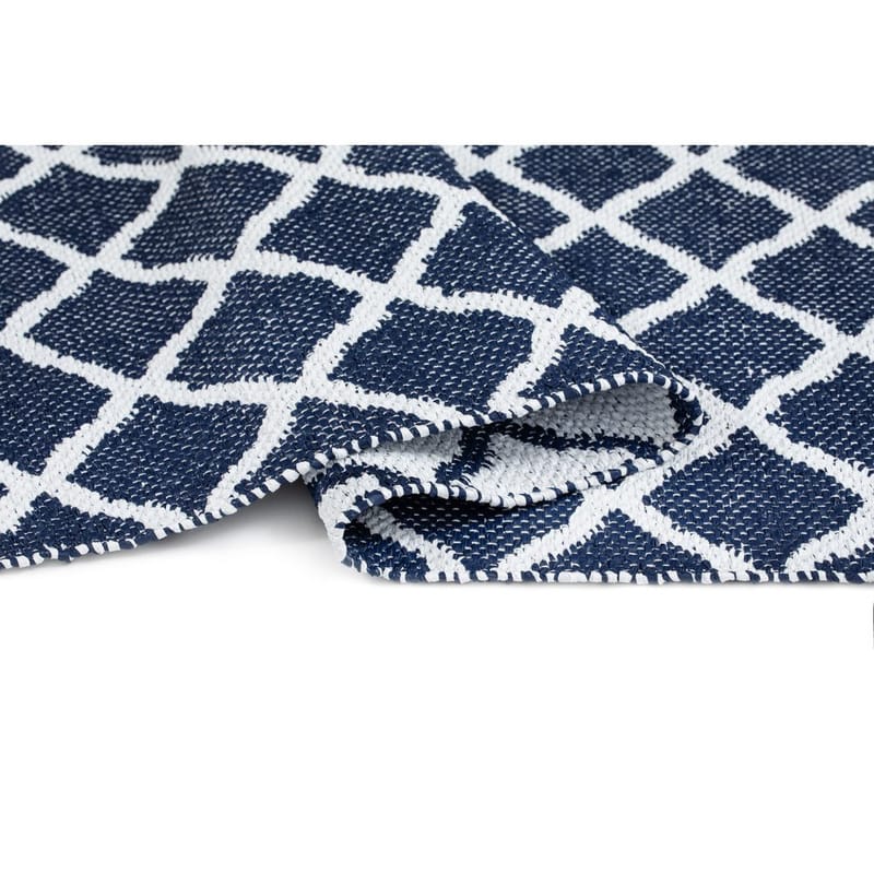 Plastteppe Hilma Wave - 70x250 cm, Blå - Tekstiler - Tepper & Matter - Utendørstepper - Plasttepper