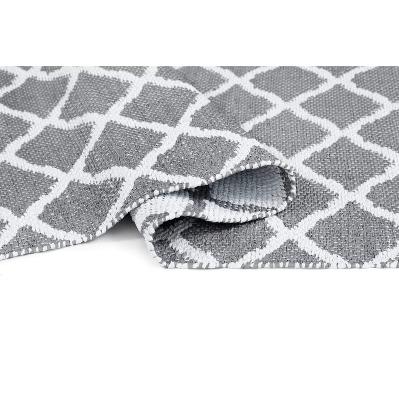 Plastteppe Hilma Wave - 70x250 cm, Grå - Tekstiler - Tepper & Matter - Utendørstepper - Plasttepper