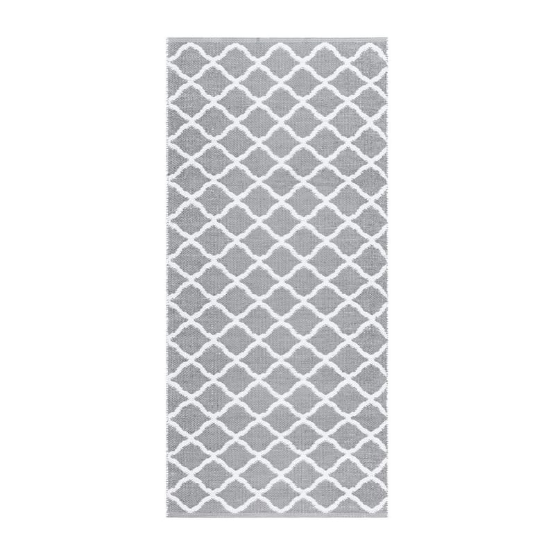 Plastteppe Hilma Wave, 70x250 cm, Grå