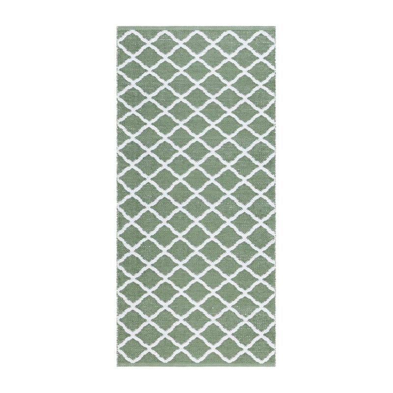 Plastteppe Hilma Wave - 70x250 cm, Grønn - Tekstiler - Tepper & Matter - Utendørstepper - Plasttepper