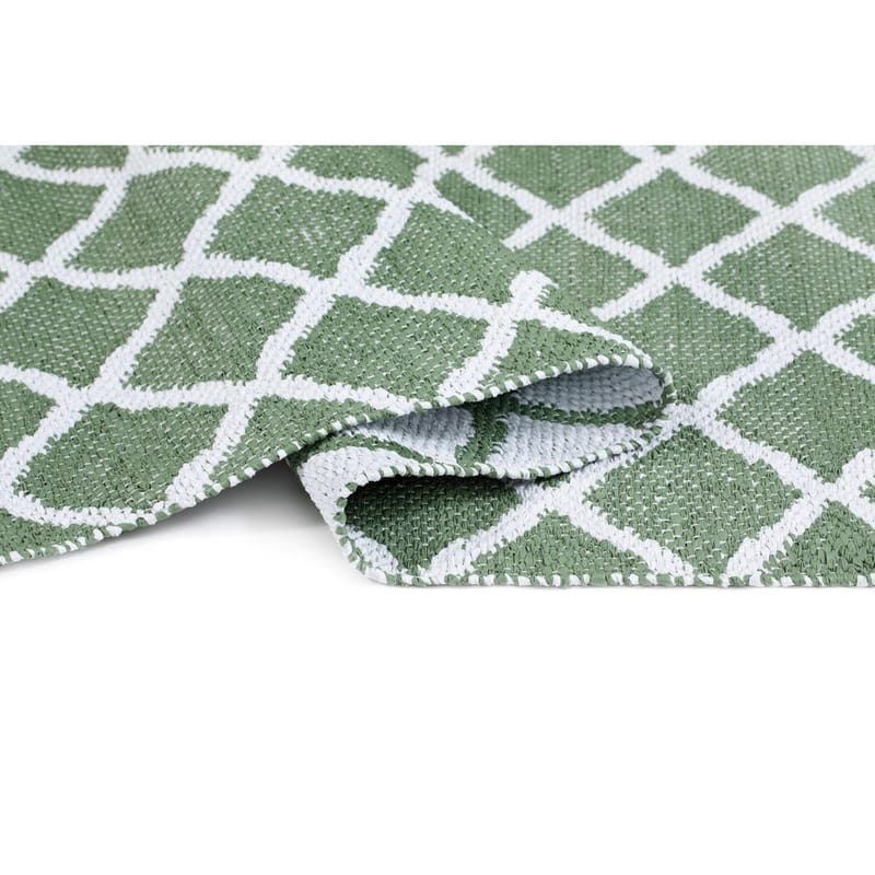 Plastteppe Hilma Wave - 70x300 cm, Grønn - Tekstiler - Tepper & Matter - Utendørstepper - Plasttepper