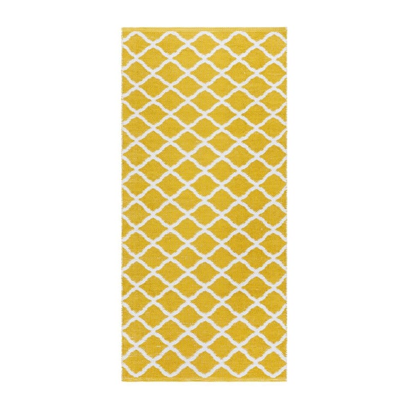 Plastteppe Hilma Wave, 70x300 cm, Gul