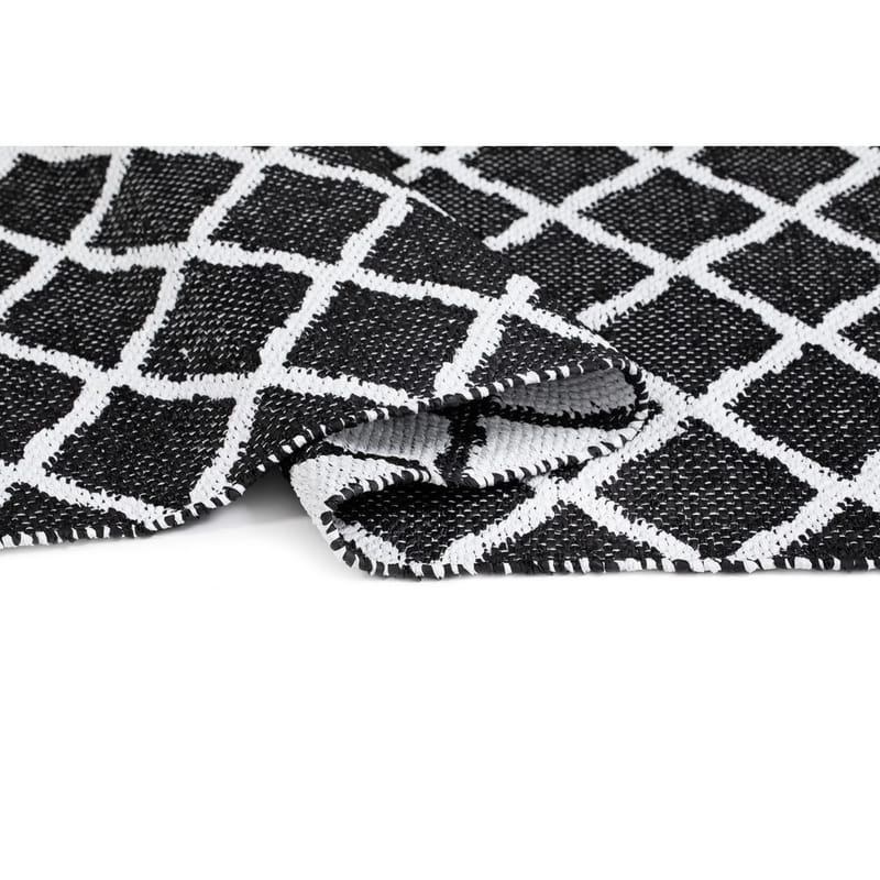 Plastteppe Hilma Wave - 70x300 cm, Svart - Tekstiler - Tepper & Matter - Utendørstepper - Plasttepper