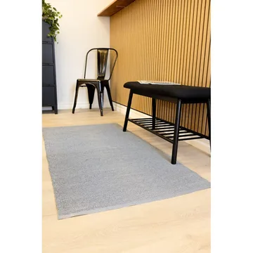 Plastteppe Hilma Plain - 70x300 cm, Grå - Tekstiler - Tepper & Matter - Moderne tepper - Wiltontepper