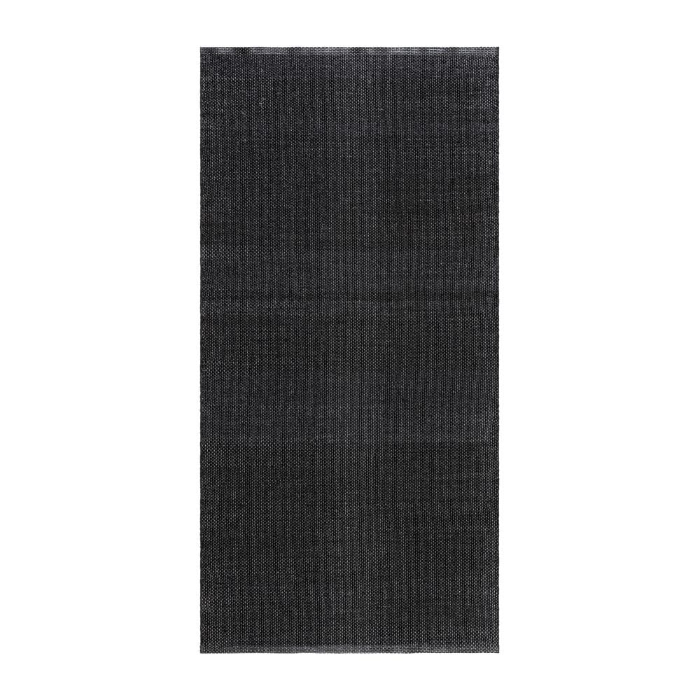 Plastteppe Hilma Plain - 70x200 cm, Svart