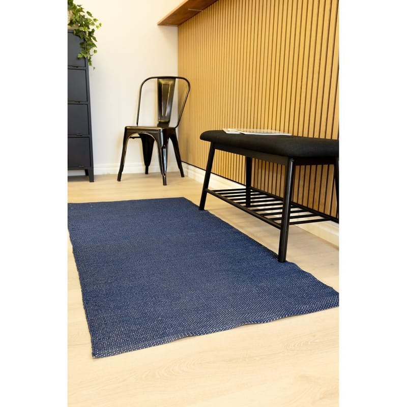 Plastteppe Hilma Plain - 70x300 cm, Blå - Tekstiler - Tepper & Matter - Utendørstepper - Plasttepper