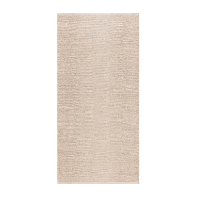 Plastteppe Hilma Plain - 70x300 cm, Lin - Tekstiler - Tepper & Matter - Utendørstepper - Plasttepper