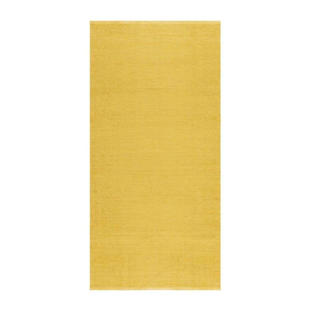 Plastteppe Hilma Plain - 70x300 cm, Gul