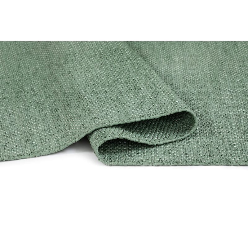 Plastteppe Hilma Plain - 70x200 cm, Grønn - Tekstiler - Tepper & Matter - Utendørstepper - Plasttepper
