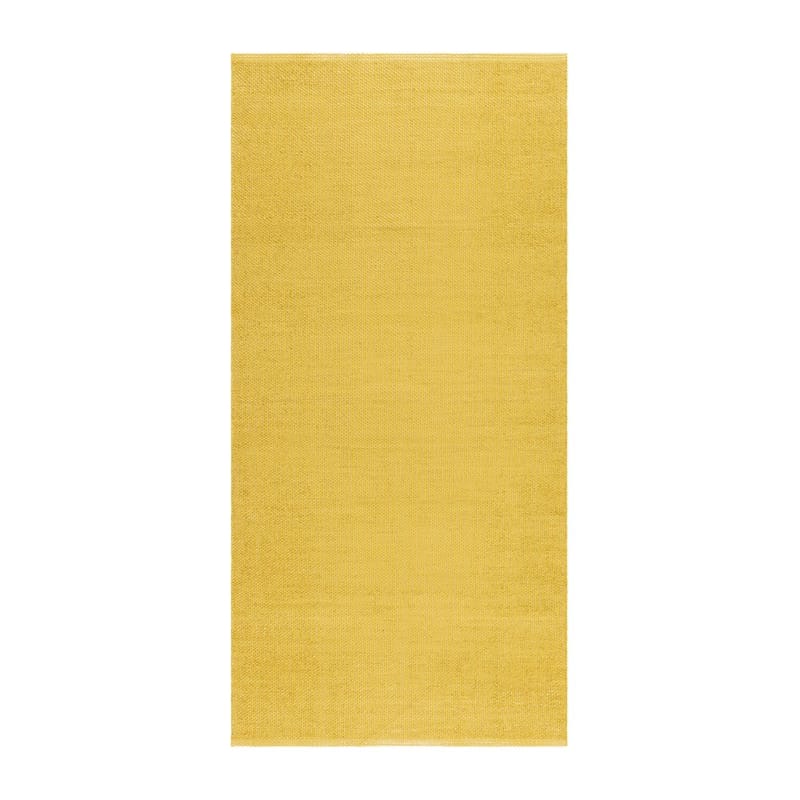 Plastteppe Hilma Plain - 150x220 cm, Gul - Tekstiler - Tepper & Matter - Utendørstepper - Plasttepper