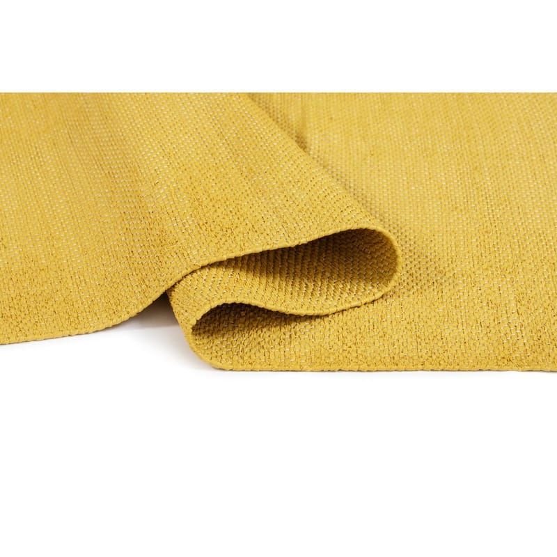 Plastteppe Hilma Plain - 70x300 cm, Gul - Tekstiler - Tepper & Matter - Utendørstepper - Plasttepper
