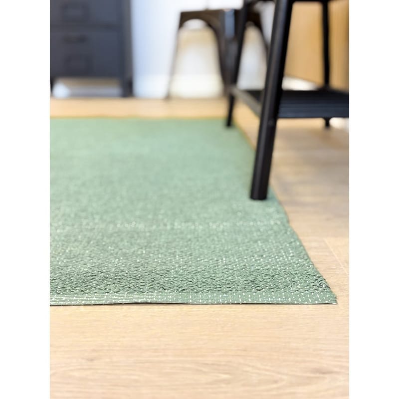 Plastteppe Hilma Plain - 70x150 cm, Grønn - Tekstiler - Tepper & Matter - Utendørstepper - Plasttepper