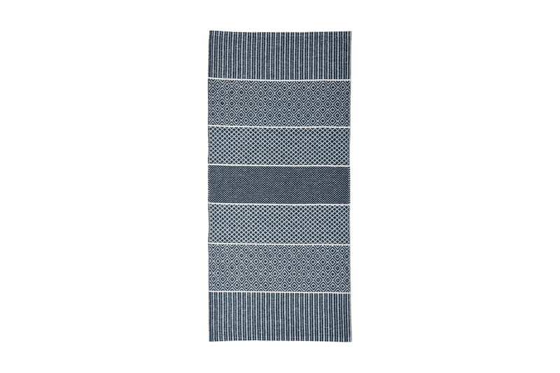 Alfie Plastmatte 70x100 Vendbar PVC Blå - Horredsmattan - Tekstiler - Tepper & Matter - Utendørstepper - Plasttepper