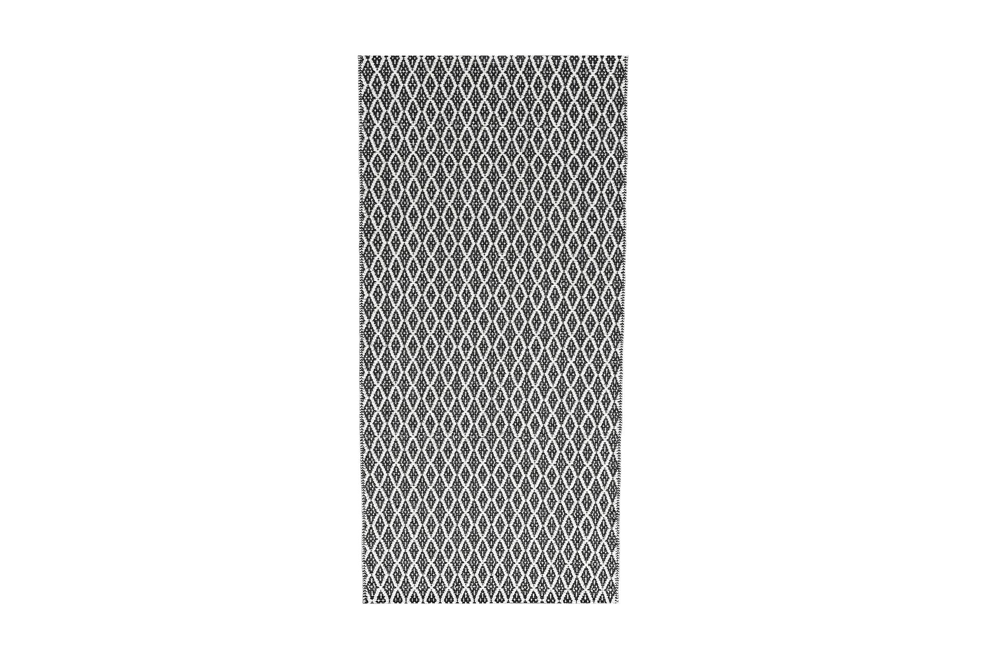 Eye Plastmatte 150x150 Vendbar PVC Svart - Horredsmattan - Tekstiler - Tepper & Matter - Utendørstepper - Plasttepper