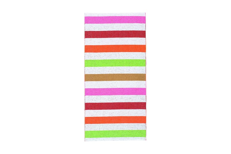 Happy Plastmatte 200x200 Vendbar PVC Rød - Horredsmattan - Tekstiler - Tepper & Matter - Utendørstepper - Plasttepper