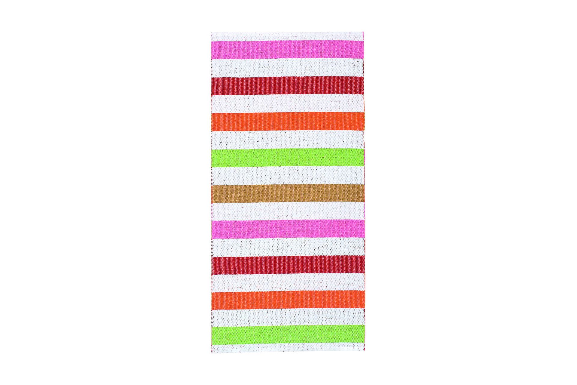 Happy Plastmatte 150x200 Vendbar PVC Rød - Horredsmattan - Tekstiler - Tepper & Matter - Utendørstepper - Plasttepper