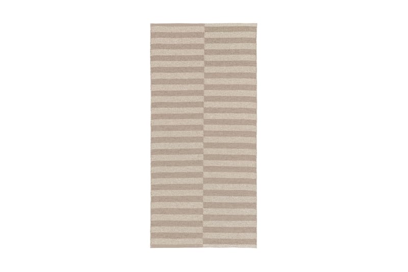 Irma Plastmatte 70x350 cm Beige - Horredsmattan - Kjøkkenmatte - Plasttepper - Hall matte