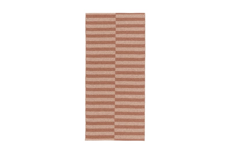 Irma Plastmatte 70x300 cm Rostbrun - Horredsmattan - Kjøkkenmatte - Plasttepper - Hall matte