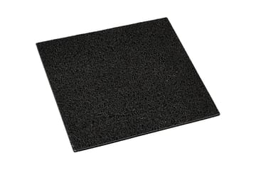 Long Plastmatte 40x40 Spagetti - Svart - Tekstiler - Tepper & Matter - Utendørstepper - Plasttepper