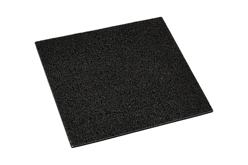 Long Plastmatte 40x40 Spagetti - Svart - Tekstiler - Tepper & Matter - Utendørstepper - Plasttepper