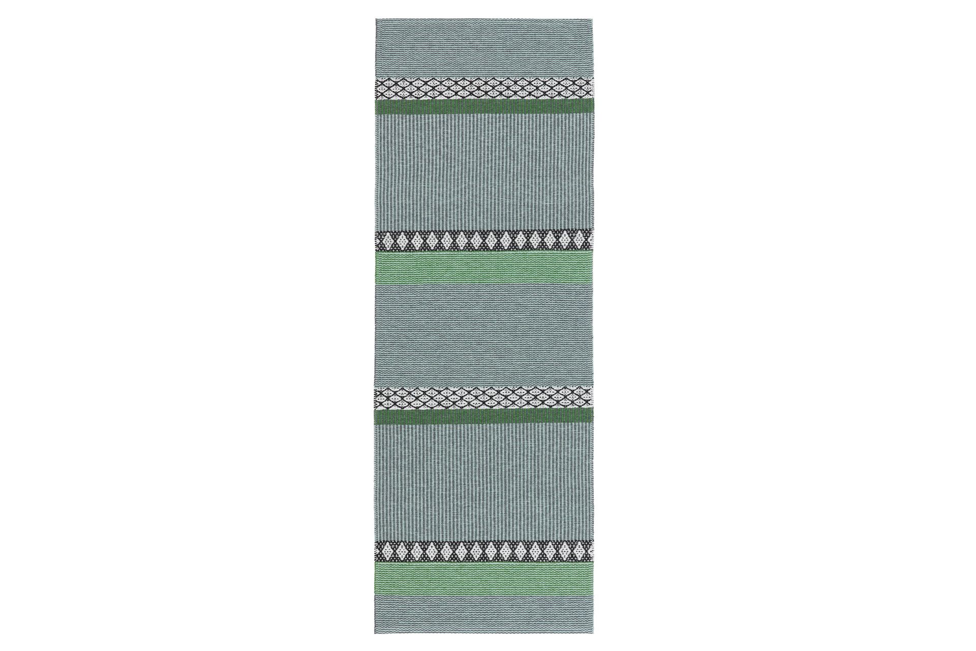 Savanne Plastmatte 70x400 cm Mørkegrønn - Horredsmattan - Tekstiler - Tepper & Matter - Utendørstepper - Plasttepper