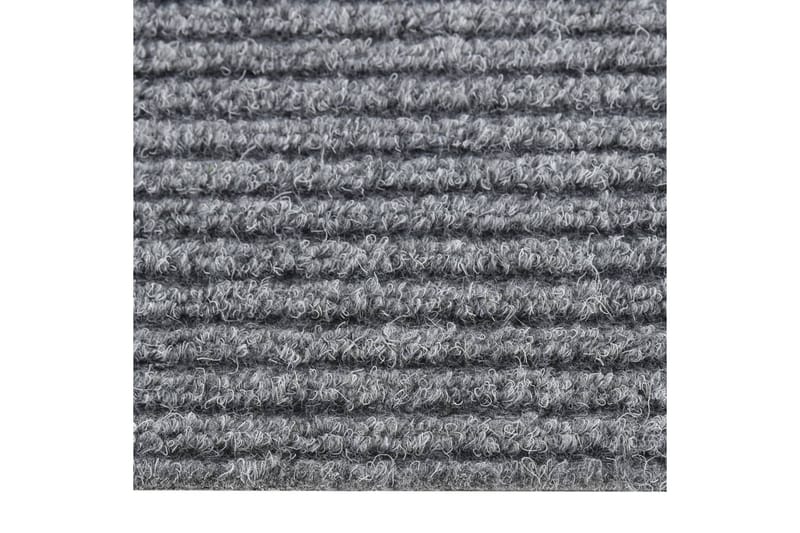 Smussfangende teppeløper 100x150 cm grå - Grå - Kjøkkenmatte - Plasttepper - Hall matte