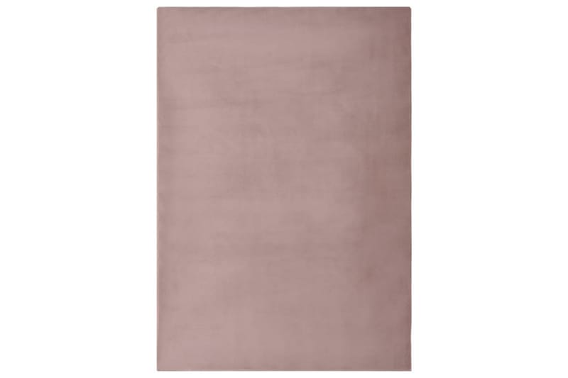 Teppe kunstig kaninskinn 180x270 cm gammelrosa - Rosa - Tekstiler - Tepper & Matter - Utendørstepper - Plasttepper