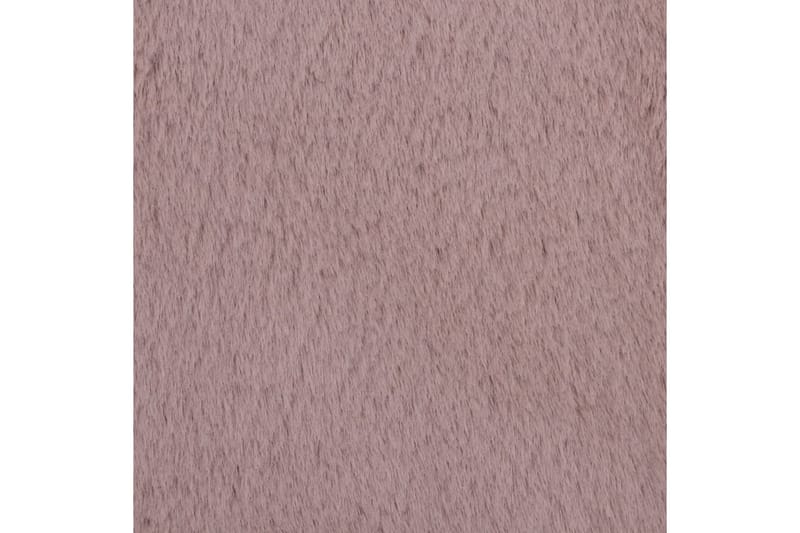Teppe kunstig kaninskinn 180x270 cm gammelrosa - Rosa - Tekstiler - Tepper & Matter - Utendørstepper - Plasttepper