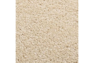 Teppe med kort luv 160x230 cm beige - Beige - Tekstiler - Tepper & Matter - Utendørstepper - Plasttepper