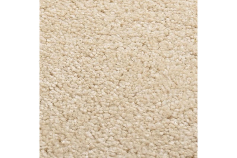 Teppe med kort luv 160x230 cm beige - Beige - Tekstiler - Tepper & Matter - Utendørstepper - Plasttepper