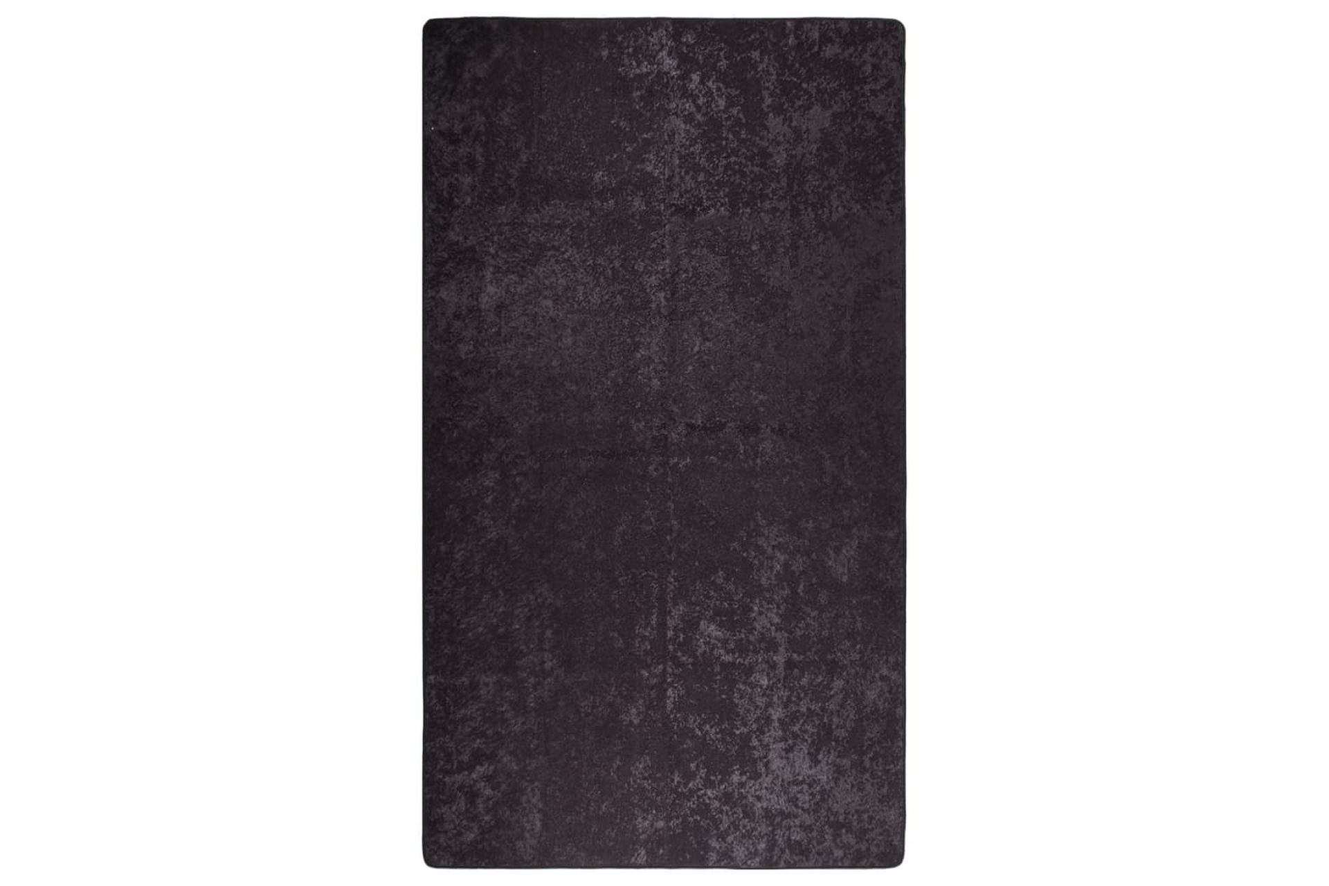 Vaskbart teppe 190x300 cm antrasitt sklisikker - Antrasittgrå - Tekstiler - Tepper & Matter - Utendørstepper - Plasttepper