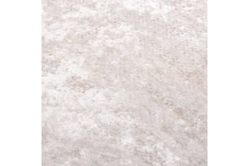 Vaskbart teppe 190x300 cm lys beige sklisikker - Beige - Tekstiler - Tepper & Matter - Utendørstepper - Plasttepper
