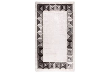 Vaskbart teppe 190x300 cm lys beige sklisikker - Beige - Tekstiler - Tepper & Matter - Utendørstepper - Plasttepper