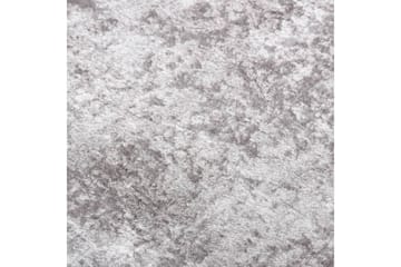 Vaskbart teppe 80x300 cm grå sklisikker - Grå - Tekstiler - Tepper & Matter - Utendørstepper - Plasttepper